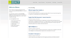 Desktop Screenshot of edict.com